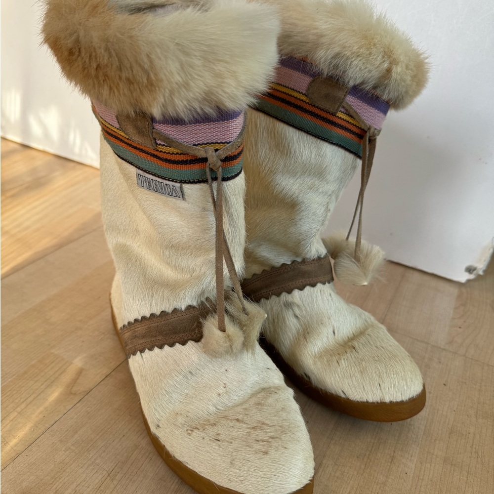 Technica cream boots